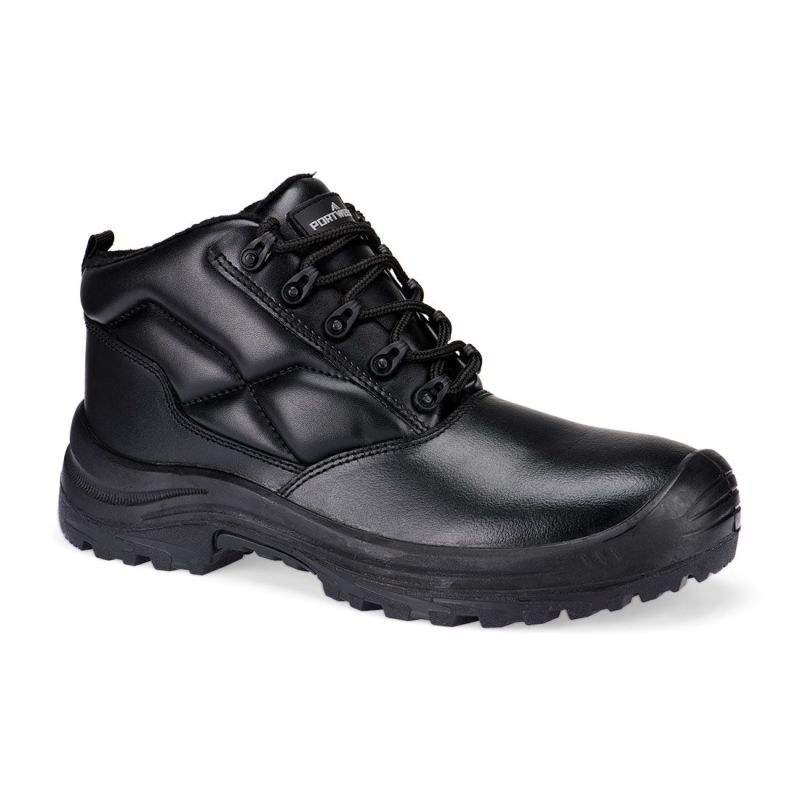 Cizme de protecție Portwest FC71 Composite Leather Winter, din piele