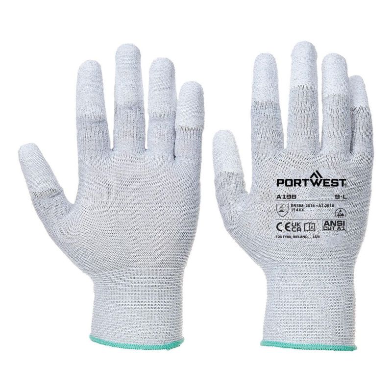 Protecția mâinilor Portwest AB198 Fingertip Essential Multipack, impregnate în poliuretan