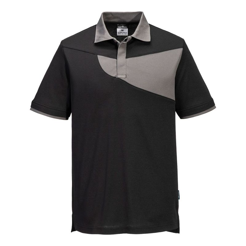 Tricou de lucru Portwest PW210 Polo Cotton Comfort Hivis, respirabile