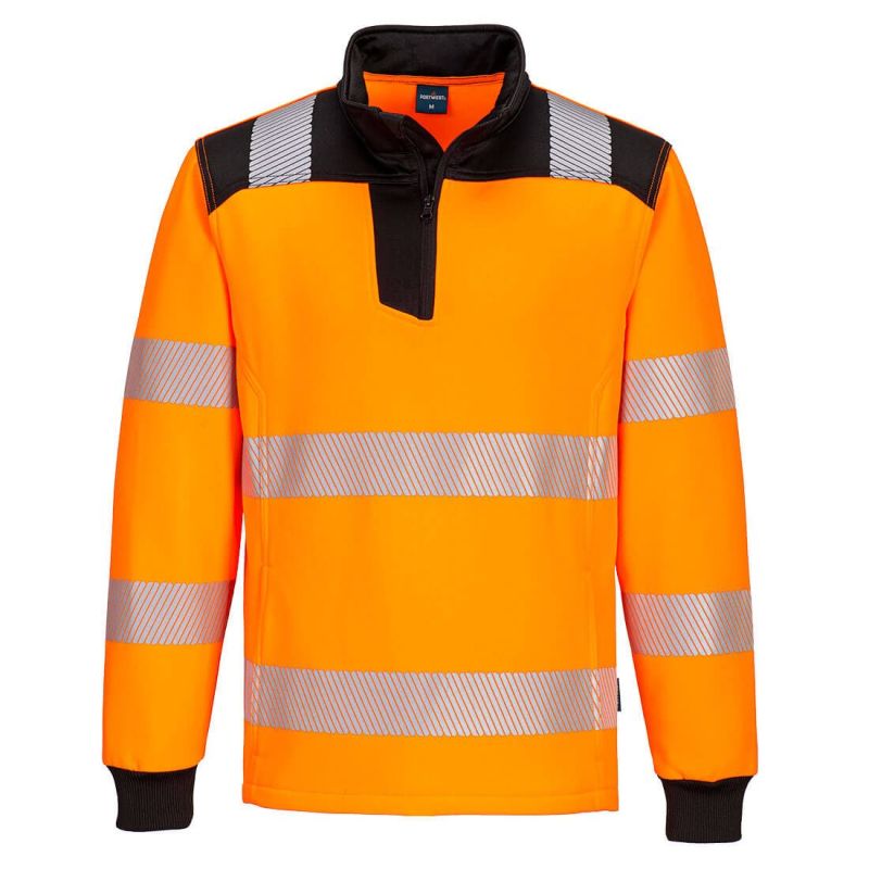 Tricou de lucru Portwest PW326 Sweatshirt, de înaltă vizibilitate
