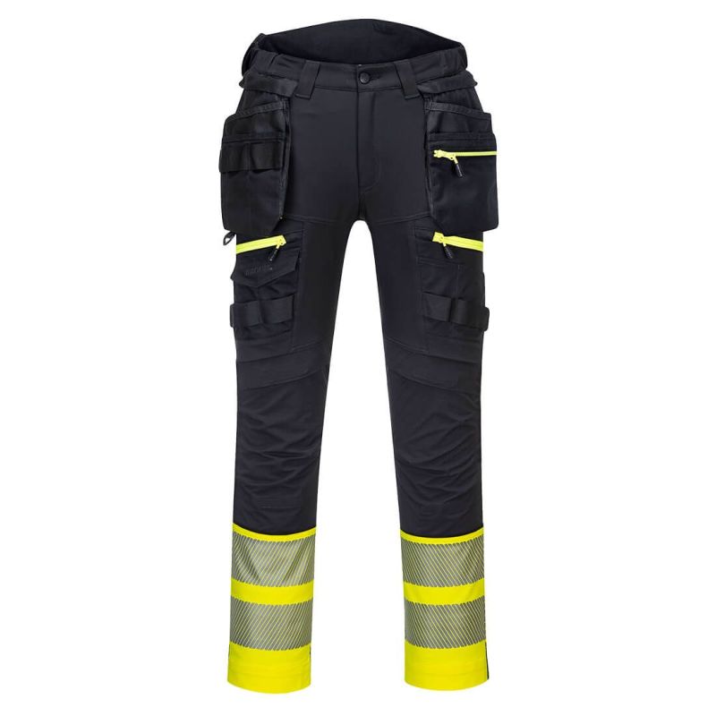 Pantaloni de lucru Portwest DX445 Holster Detasabile Clasa, de înaltă vizibilitate