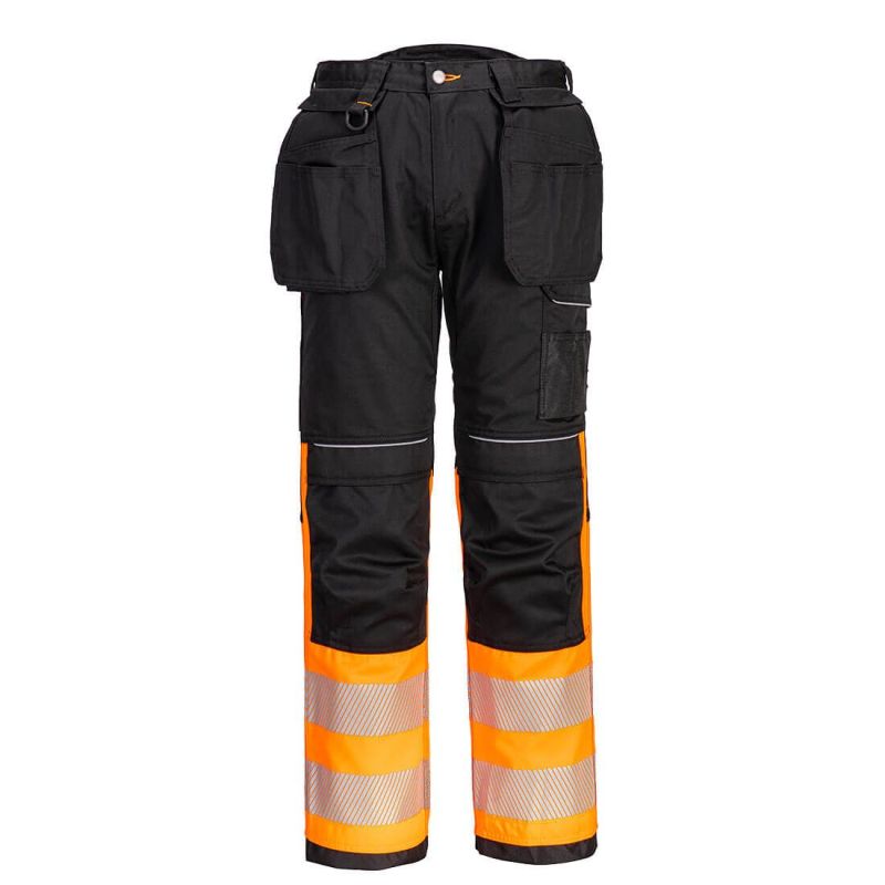 Pantaloni de lucru Portwest PW307 Clasici Holster, de înaltă vizibilitate