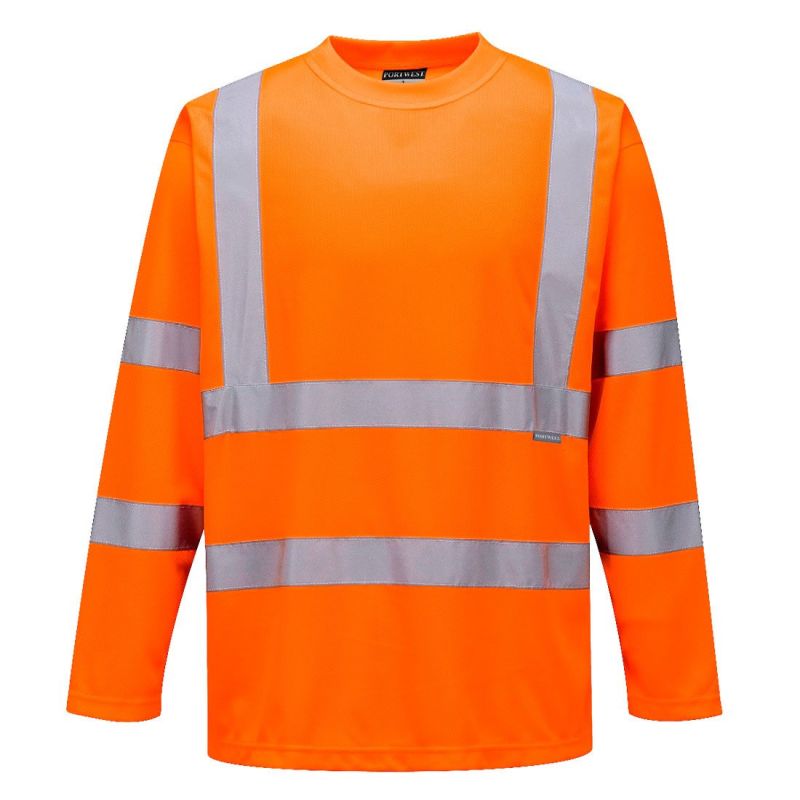 Tricou de lucru Portwest S178 Maneci Lungi, de înaltă vizibilitate