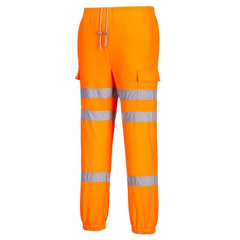 Pantaloni de lucru Portwest RT48 Jogger Trei Benzi, de înaltă vizibilitate