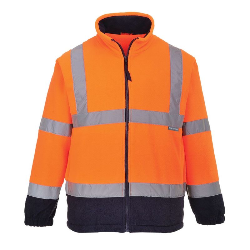 Jachetă de lucru Portwest F301 Fleece, de înaltă vizibilitate