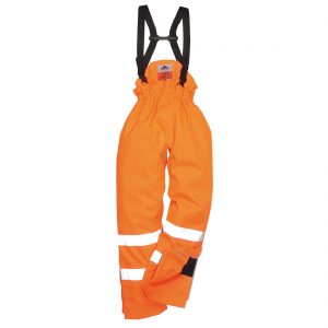 Pantaloni  HI VIS Bizflame Rain Hi Vis Captusiti Ignifugi Antistatici S780