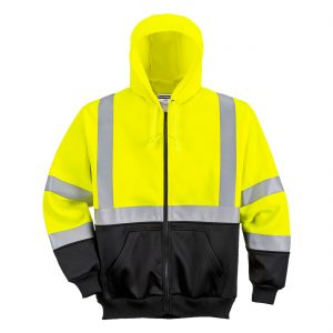 Hanorac Hi-Vis Bicolor cu Fermoar B315