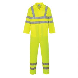Combinezon Poly-Cotton Hi-Vis E042