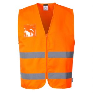 Vesta de lucru Hi-Vis Polycotton C497