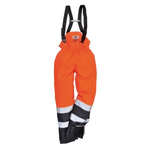 Pantaloni de Ploaie HiVis Bizflame, Protectie ,Multipla S782