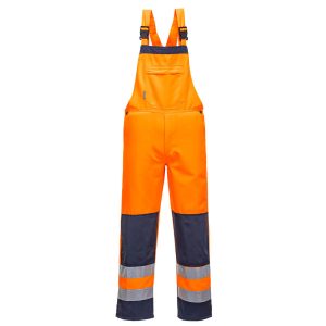 Girona Hi-Vis Contrast Work Bib and Brace