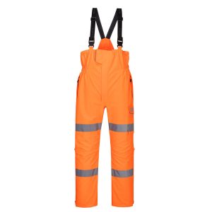 Hi-Vis Extreme Rain Bib and Brace