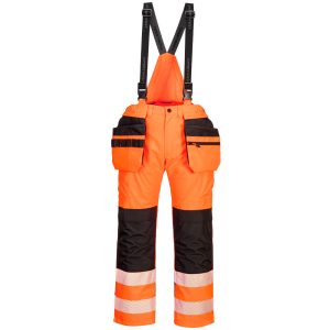 PW3 Hi-Vis Rain Bib and Brace